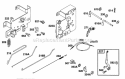 Controls Diagram and Parts List for 28C702-0015-01  Briggs and Stratton Engine